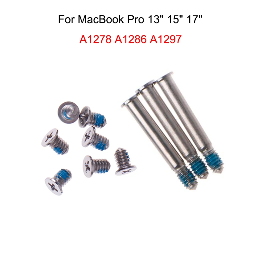 

YuXi 1 set Back Cover Screw For MacBook Pro A1278 A1286 A1297 A1706 A1707 A1708 Air A1370 A1466 Computer Case Bottom Screws