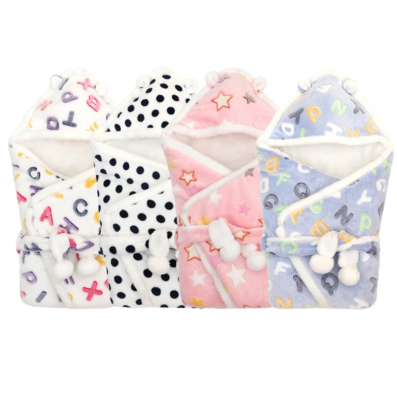 Мягкий детский спальный мешок конверт для новорожденного утолщенное детское