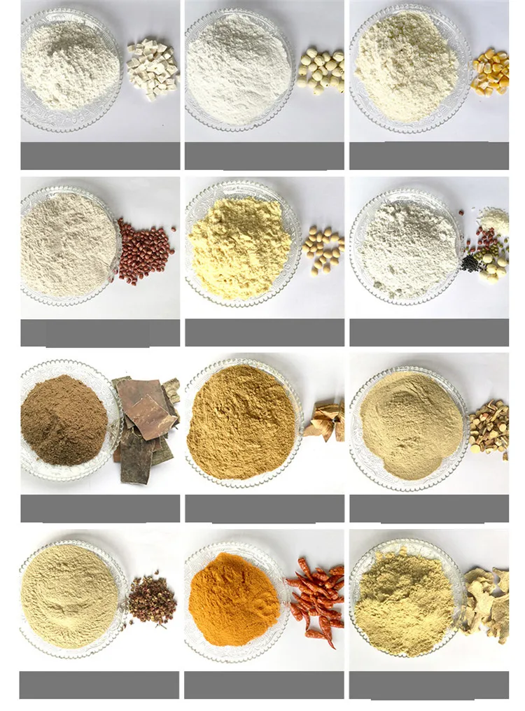 3000 Вт Коммерческая Машина для измельчения пищевого зерна Сверхтонкая мельница