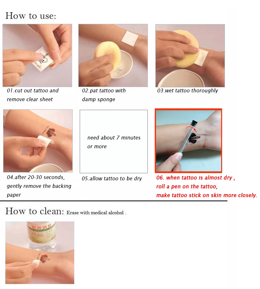 Водостойкая Временная тату наклейка эскиз крыло демона флэш искусственная