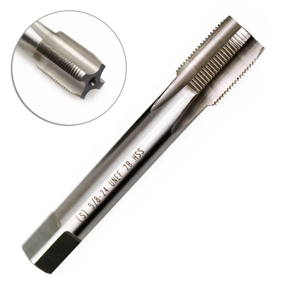 

High Speed Steel Thread tap Machine Right Hand Plug Tool Equipment Silver