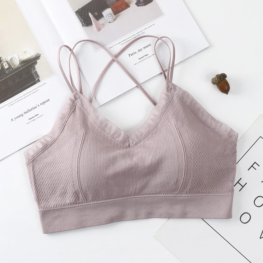 

2021 New Women Sexy Lace Bra Underwear Female Seamless Sleeping Brassiere Plus Size Lingerie Underwear Brassieres Bra