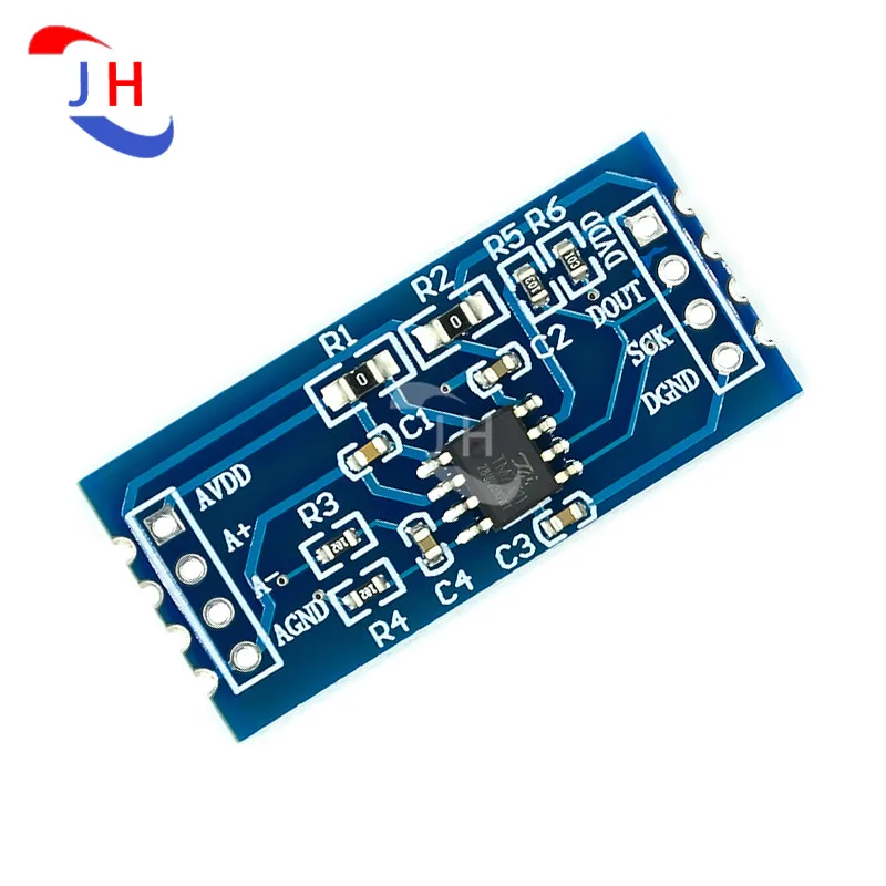 

Модуль преобразователя TM7711 A/D, электронный датчик взвешивания, 24 бита, AD Модуль, однокристальный датчик давления HX710A, 1 шт.