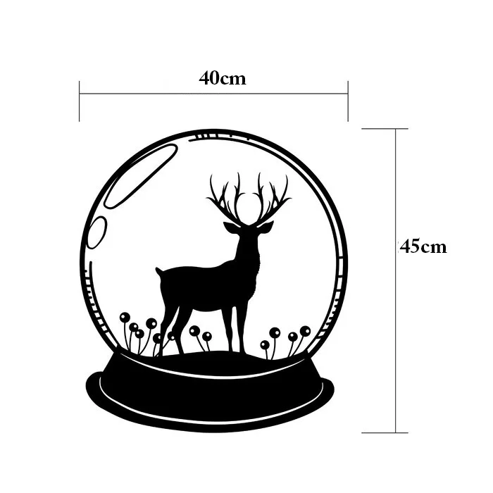 

Deer Metal Wall Table