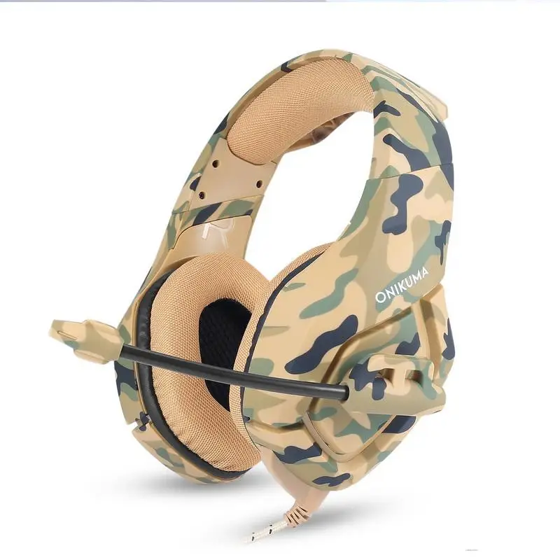 

ONIKUMA K1B Camouflage Head-mounted Earphone Computer Gaming Wired Headset