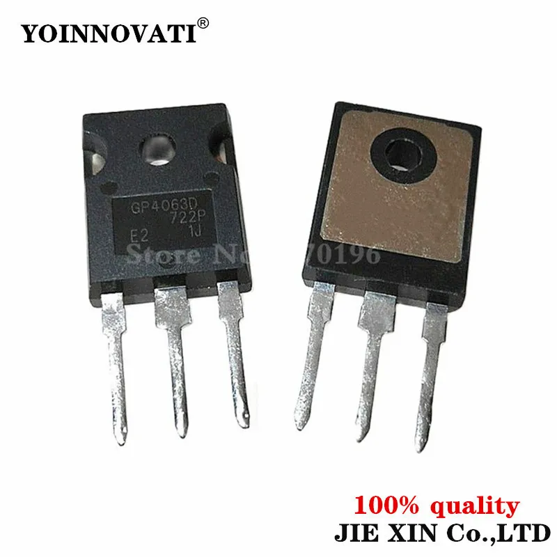 10 шт./lpt IRGP4063D IRGP4063DPBF GP4063D IGBT 600V 96A 330W TO 247 IC лучшее качество|igbt 600v| |