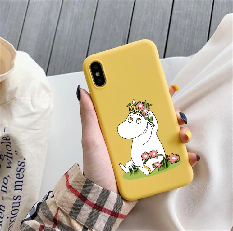 HHSR-24041 Cute Moomin TPU candy Soft Phone Case For huawei p30 pro p30 lite p20 pro p10 mate 20 p10 lite honor 9 lite - Цвет: HHSR-24041