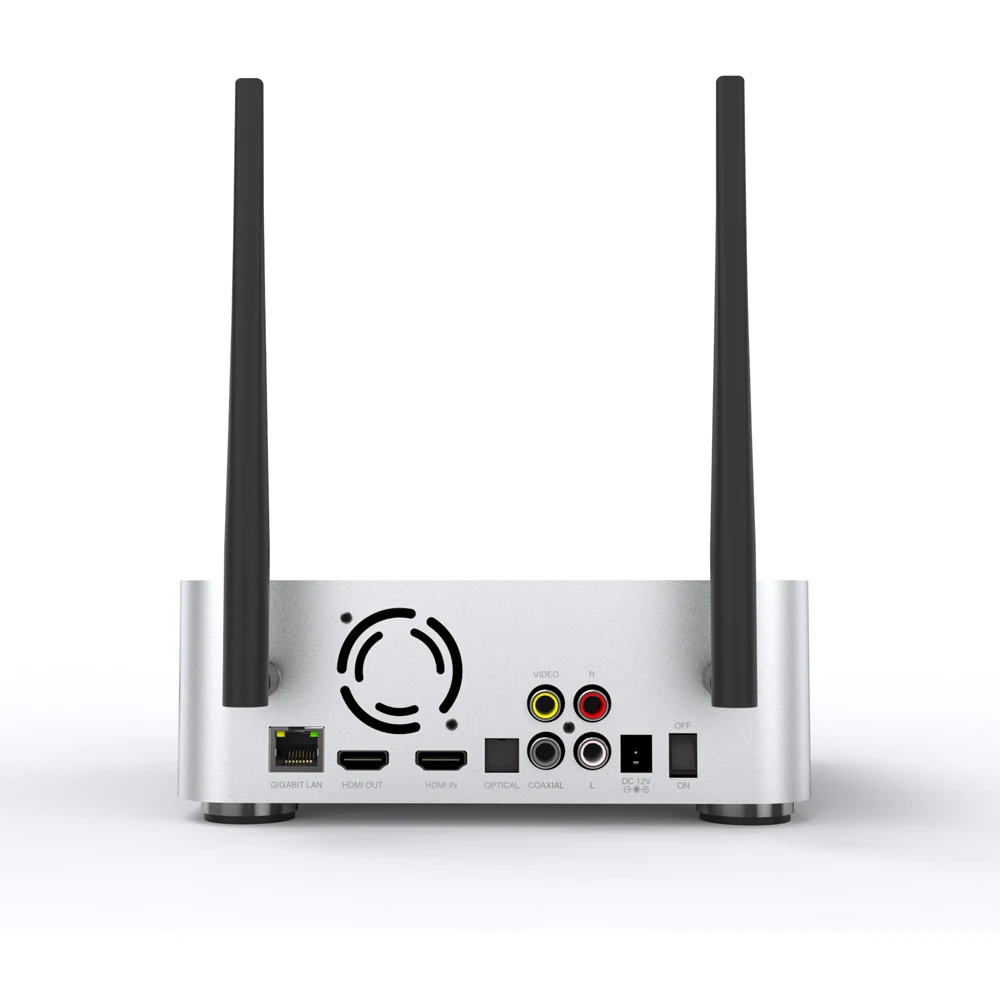 Zidoo Z10 Android 7,1 ТВ-приставка 1000M LAN 4K BT4.1 смарт-приставка Realtek RTD1296 2 Гб ОЗУ 16 Гб ПЗУ поддержка 3," HDD медиаплеер