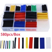 127 750pcs heat shrink tubing thermoresistant tube heat shrink wrapping kit electrical connection wire cable insulation sleeving