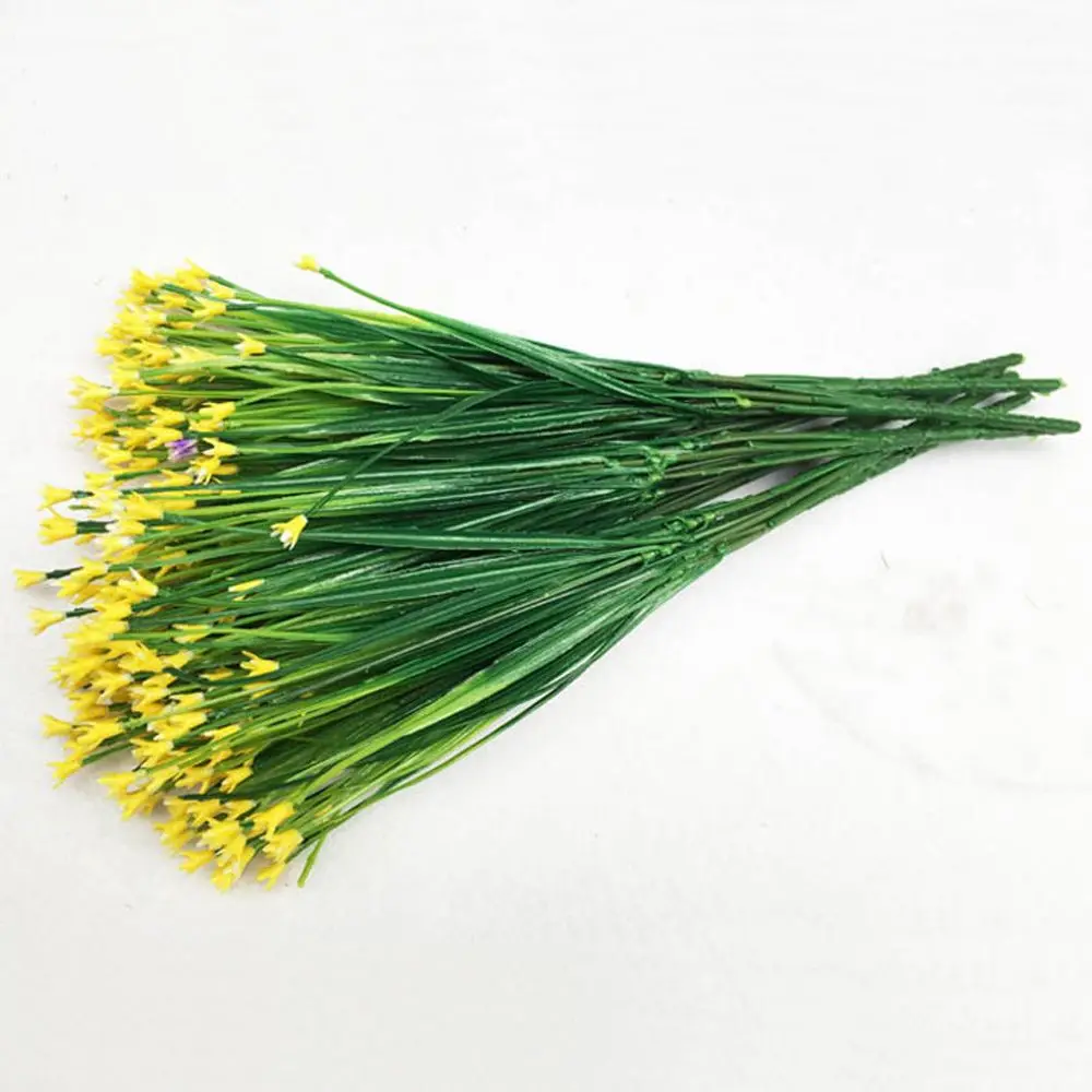 Искусственный цветок имитации растений День рождения Свадьба Декор Пластиковые