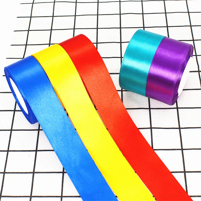 

5 Yards/Roll 40mm Silk Satin Ribbons Gift Wrapping Decoration Christmas Ribbons DIY Handmade Supplies Ribbon