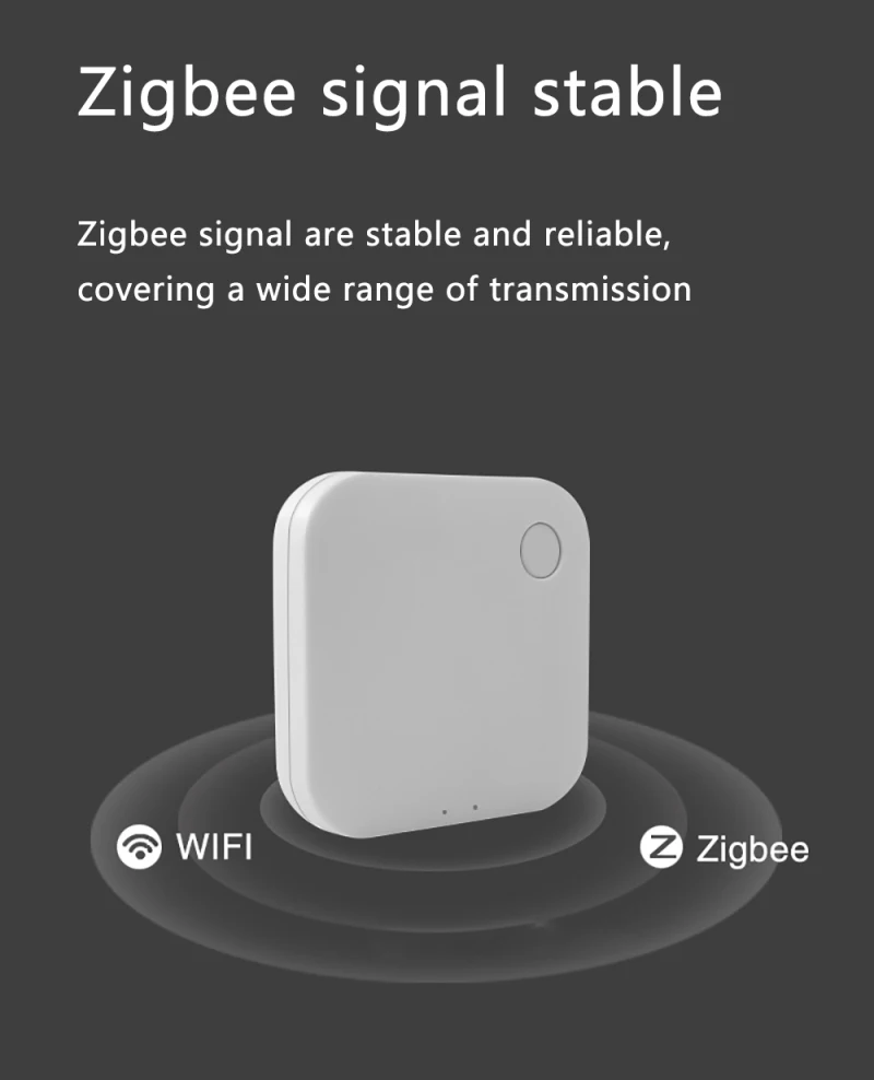 

Tuya Smart Zigbee+wifi Gateway Tuya Multi-function Device Linkage Tuya Smart Gateway Works With Alexa Google Assistant