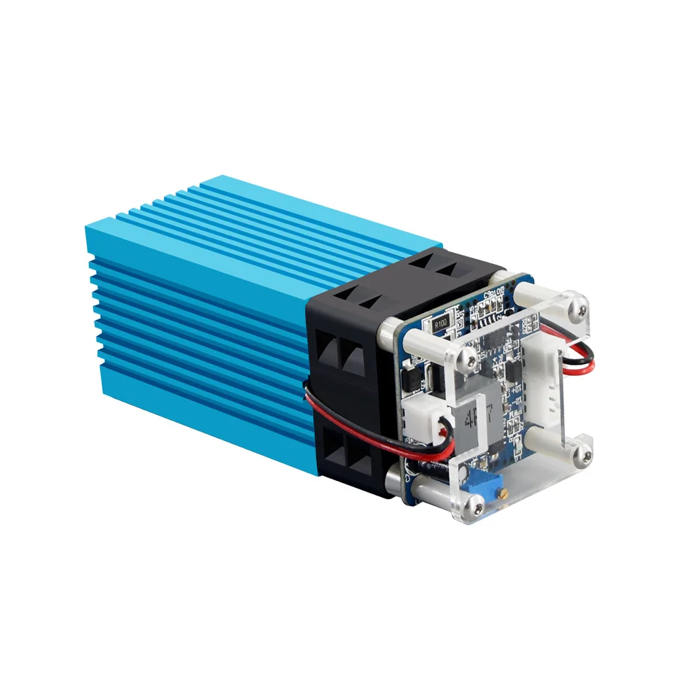 Набор для лазерного модуля 40 Вт 450 нм TTL-модуль лазерная головка с фиксированным