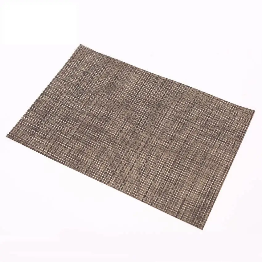 

30 4PCS 40x30cm Placemats PVC Dining Table Mat Disc Bowl Pads Coasters Waterproof Table Cloth Pad Modern Non-slip Pad