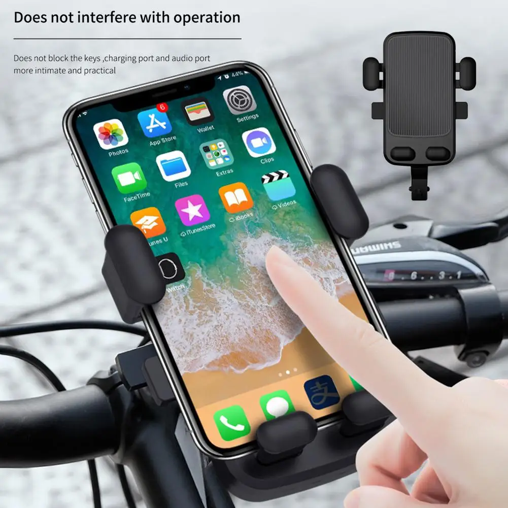 

Bike Phone Holder Universal Cell Phone Bicycle Motorcycle Handlebar Mount For Phone GPS Other Devices Between 4.7 To 6.5 Inches