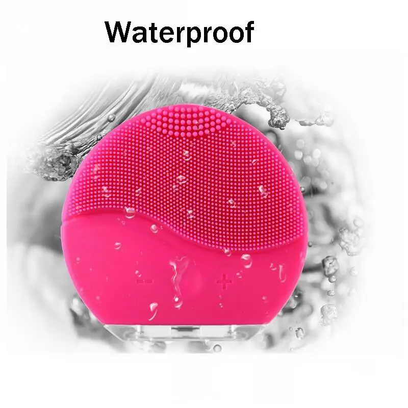 Developfly чистка лица Мини электрическая Массажная щетка стиральная машина