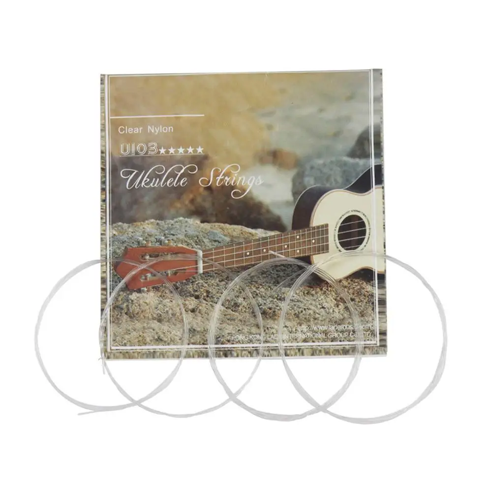IRIN U103 Ukulele Strings Clear Nylon B-F-D-A For 21 23 26 Inch Stringed Instrument | Спорт и развлечения