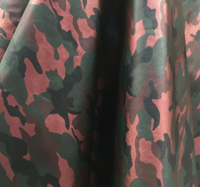 Красный камуфляж искусственная кожа ткань эластичная сила волшебный цвет лазер