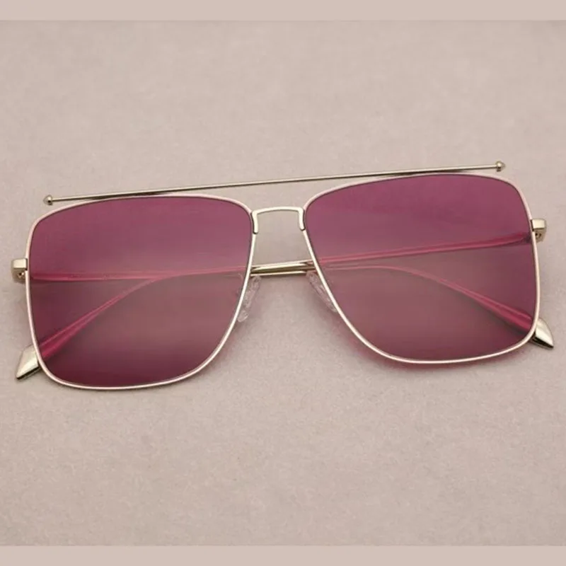 

2021 Vintage Sunglasses Men Square Metal Frame Sunglasses Pilot Classic Retro Sun Glasses Women Luxury Summer Eyewear