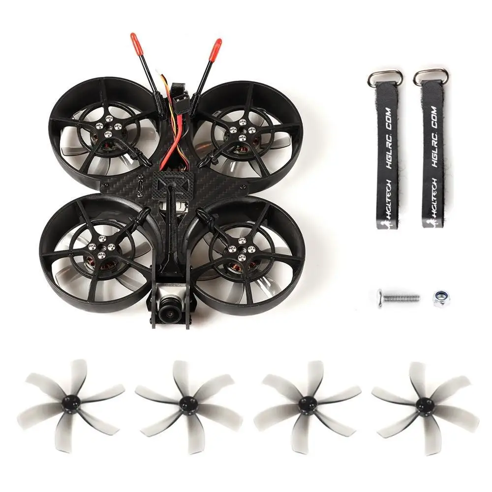 

HGLRC Racewhoop25 2.5inch FPV HD Racing Cinewhoop Drone Zeus35 PRO AIO FC CADDX Polar Vista Aeolus 2004 3600KV - Digital Version