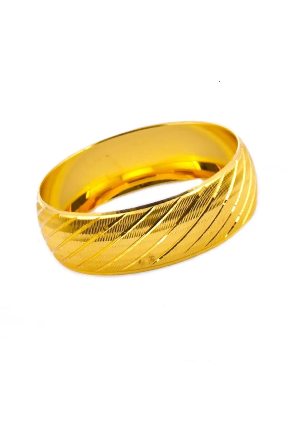 2 см позолоченный браслет Цвет: желтый Размер: 12 |