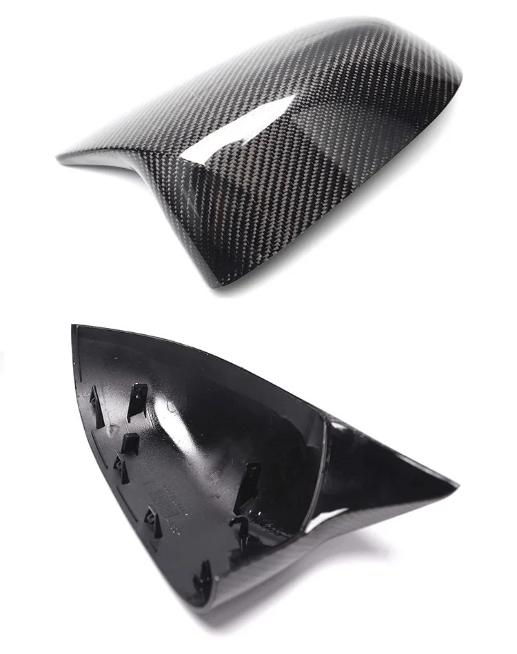 2014 2020 1 pair replacement carbon mirror cover for bmw x5 g05 x6 g06 x3 g01 x4 g02 abs mirror cover x5 f15 x6 f16 x3 f25 f26 free global shipping