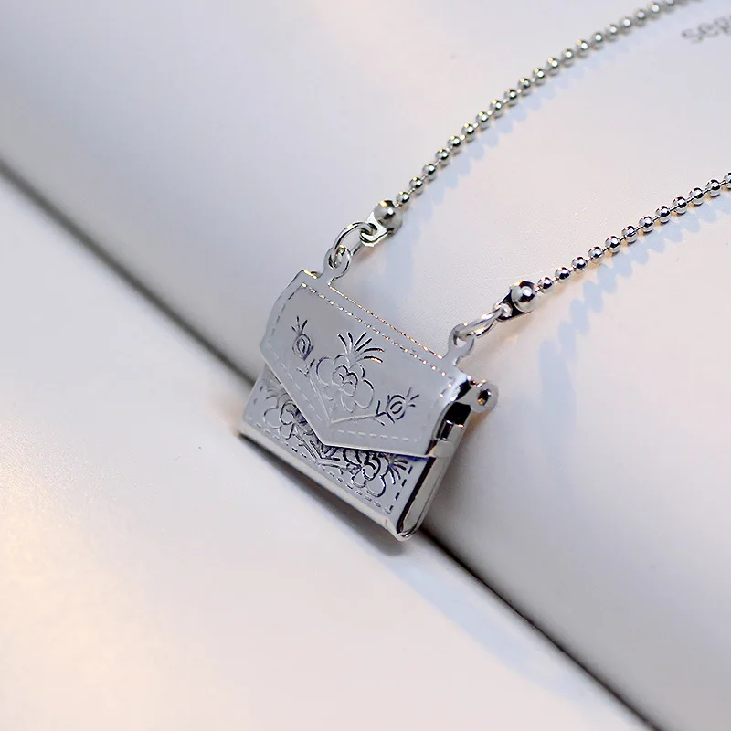 Плавающий медальон с фотопамятью резной цветочный узор кулон золотого и