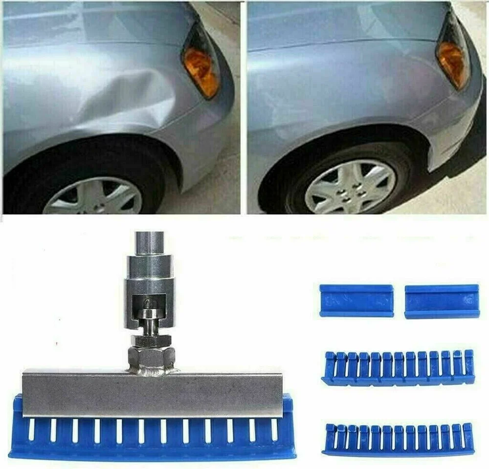 

6pcs Pdr Slide Hammer Tools Puller Lifter Car Paintless Dent Removal Puller Repair Kit
