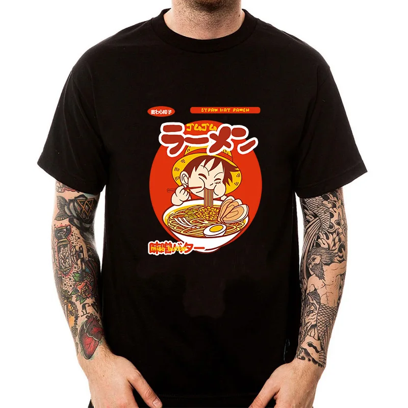 One Piece T Shirt Men Harajuku Cartoon 2020 Hip Hop Japanese  Anime Tshirt 90s Funny Luffy Zoro Graphic Fashion Tee Male T-shirt