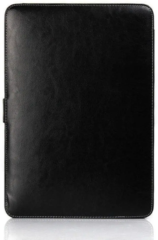 Премиум PU кожаный чехол для Macbook Air Pro Retina 11 12 13 15 16 бизнес Смарт кобура Книга Фолио