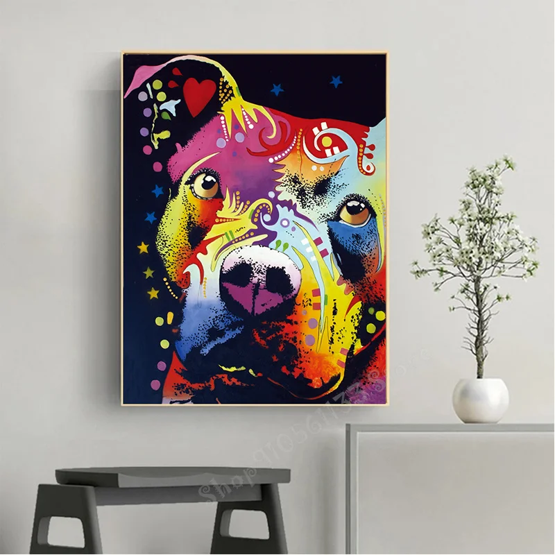 Полноразмерная алмазная живопись современное искусство красочные картины