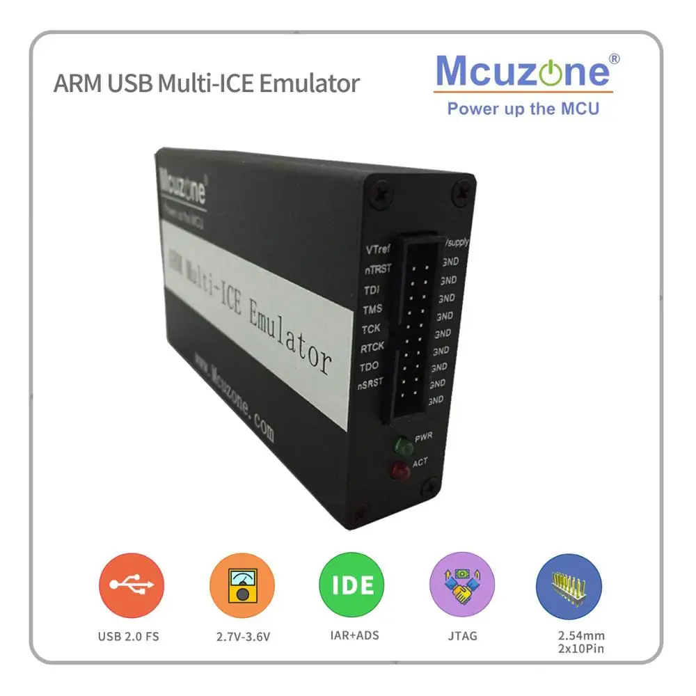 ARM USB Multi-ICE  Emulator HI3515 HI3512 HI3510 arm9 ARM7 XP