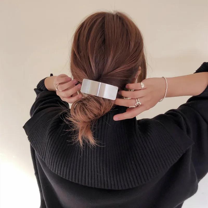 

Женские заколки для волос, винтажные металлические геометрические заколки для волос, 2020