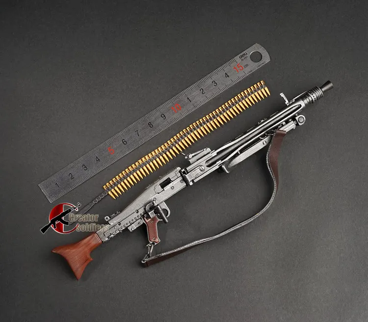 

Автоматическая Сборная модель винтовки MG42 в масштабе 1/6, пластиковое оружие времен Второй мировой войны для экшн-фигурок 12 дюймов, игрушки