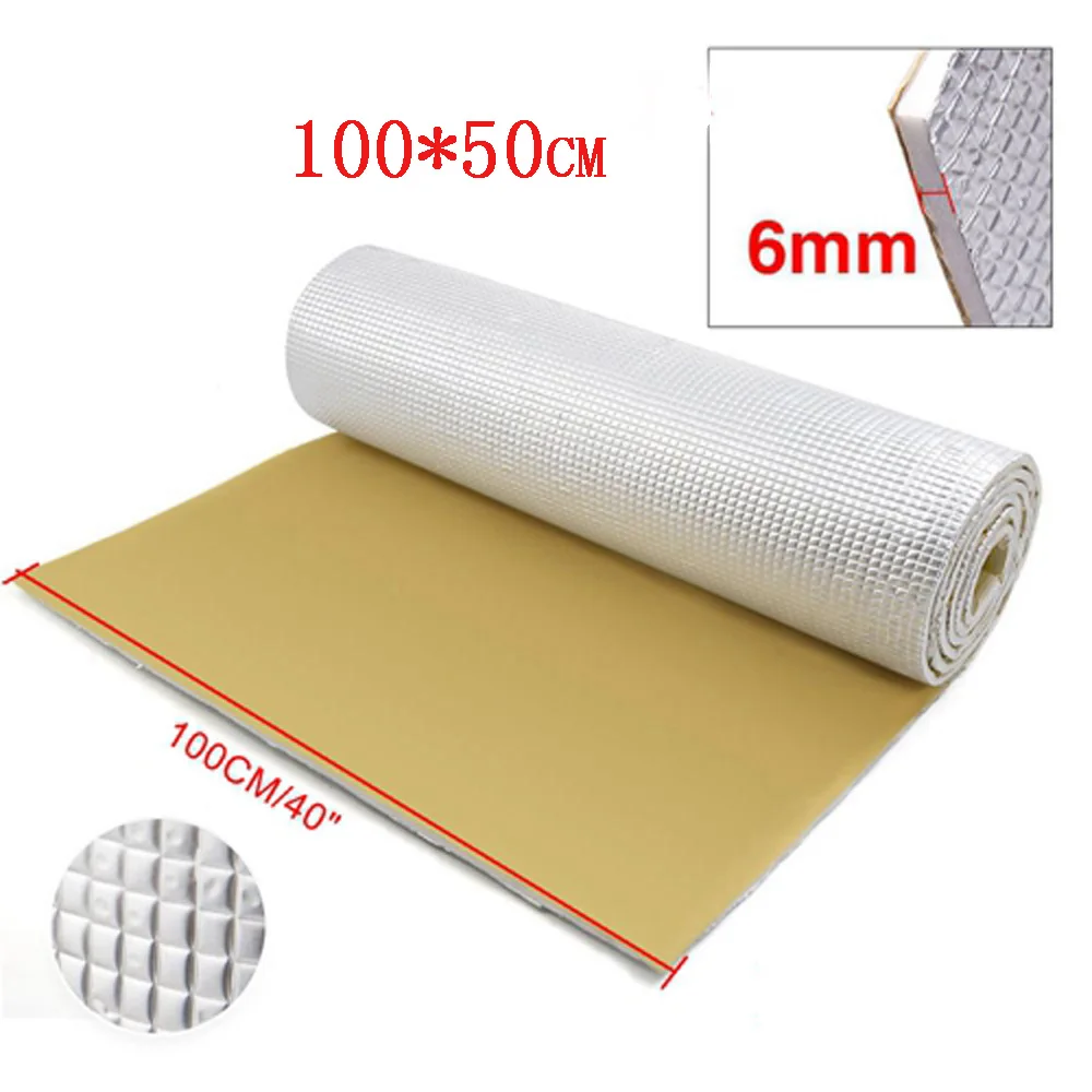 Части звукоизоляция универсальный интерьер алюминий + PE хлопок Дорожный шум |