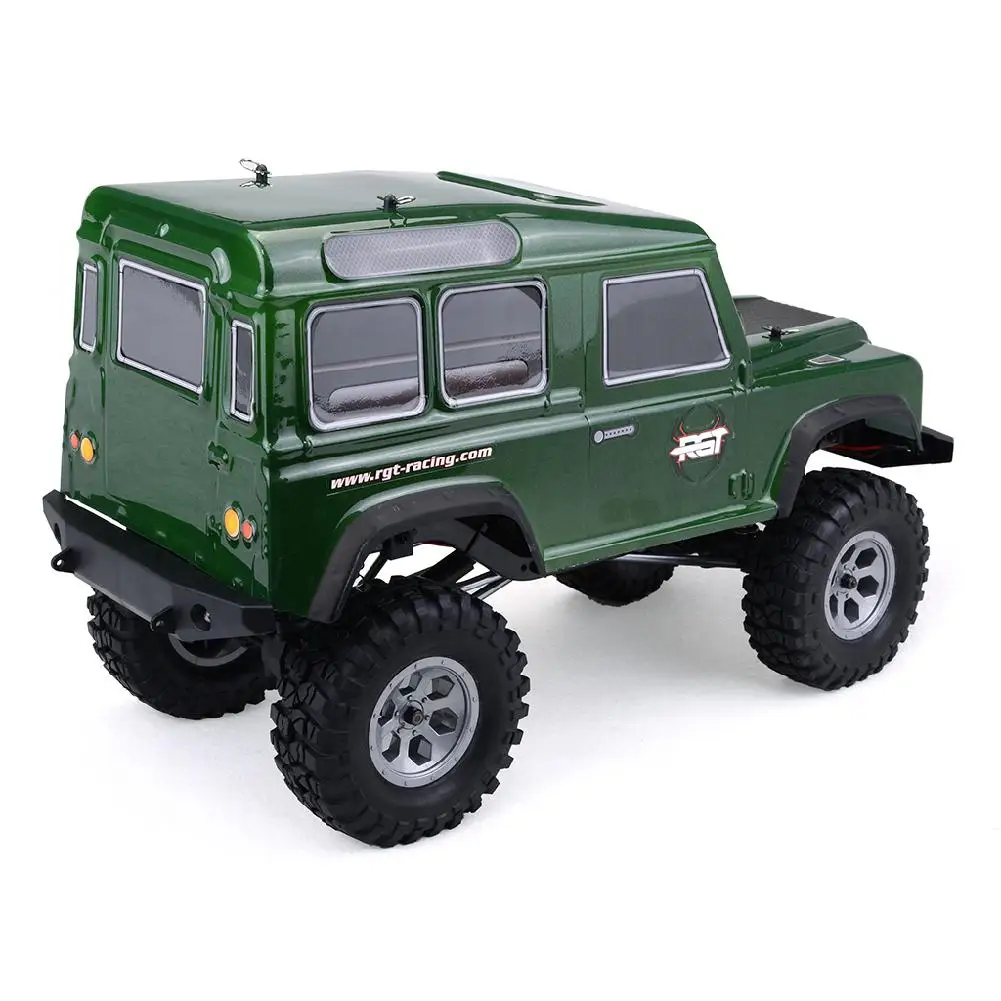 RCtown HSP RGT гоночный Радиоуправляемый автомобиль 1/10 Электрический 4WD внедорожный автомобиль Рок Гусеничный рок крейсер дистанционный автомобиль 136100