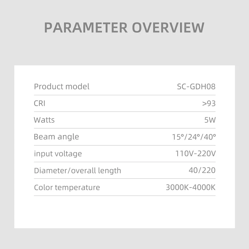 Регулируемый Трековый светильник COOJUN умное затемнение простота обслуживания