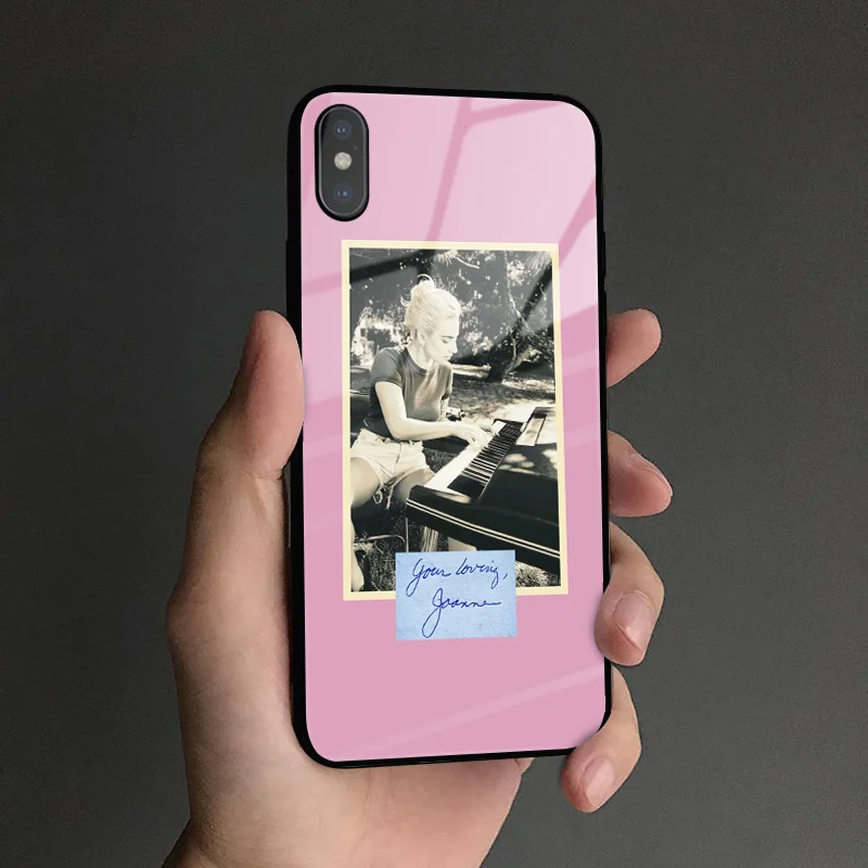 Женский модный постер JOANNE GAGA мягкий силиконовый стеклянный чехол для телефона