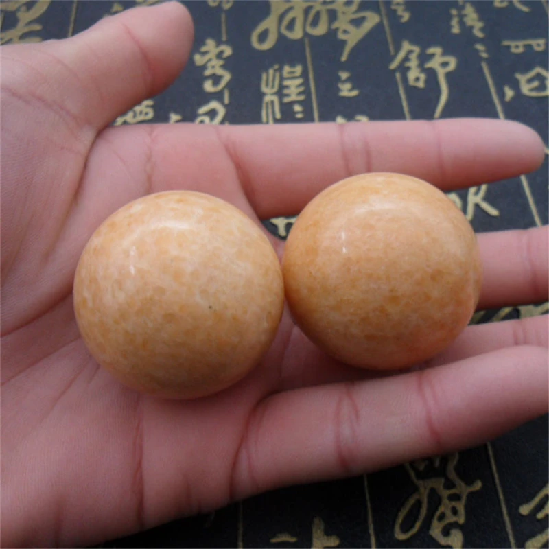 35 мм натуральные нефритовые шарики baoding для детского запястья руки твердые