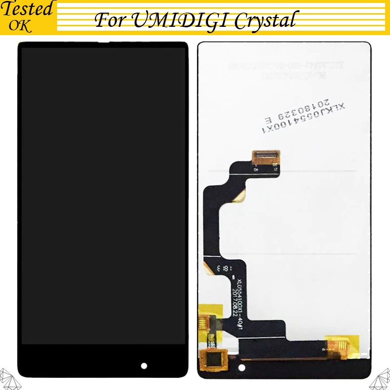 ЖК дисплей 5 дюймов для Umi Umidigi Crystal сенсорный экран дигитайзер в сборе запасные
