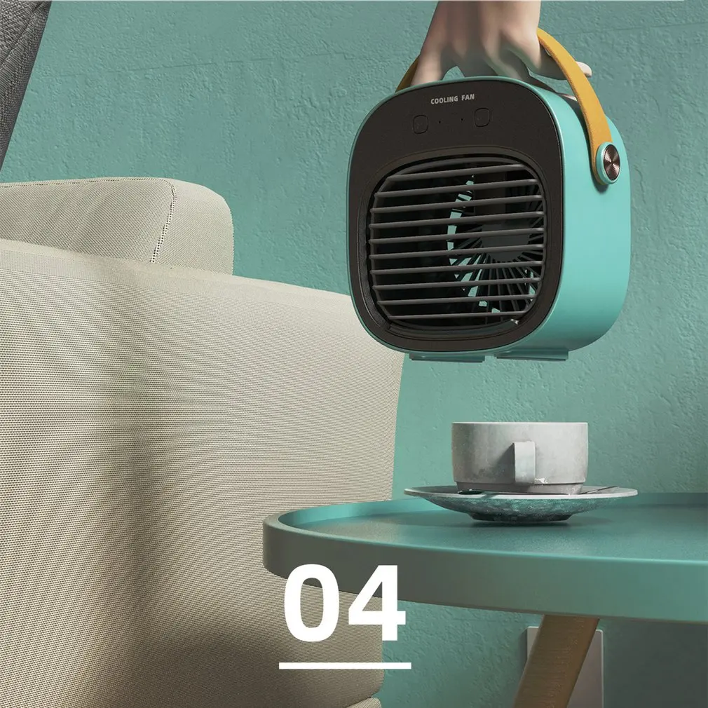 Портативный воздушный кондиционер испарительный охладитель увлажнитель