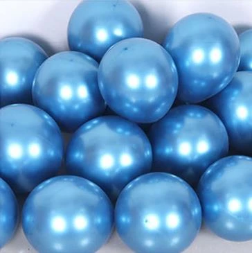 10Pcs metal blue Звездные войны воздушный шар 10th День Рождения украшения дети мальчик милость инопланетянин BB8 4D мяч робот игрушки шарики школьные вечерние фон DIY - Цвет: 10Pcs metal blue