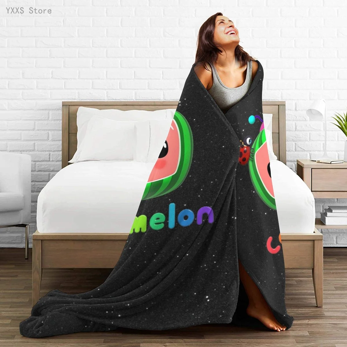 

Anime 3D printed Ultra-Soft Micro Fleece Blanket flannel throw Sherpa bedspread bedding sofa picnic fur soft blanket 300336942
