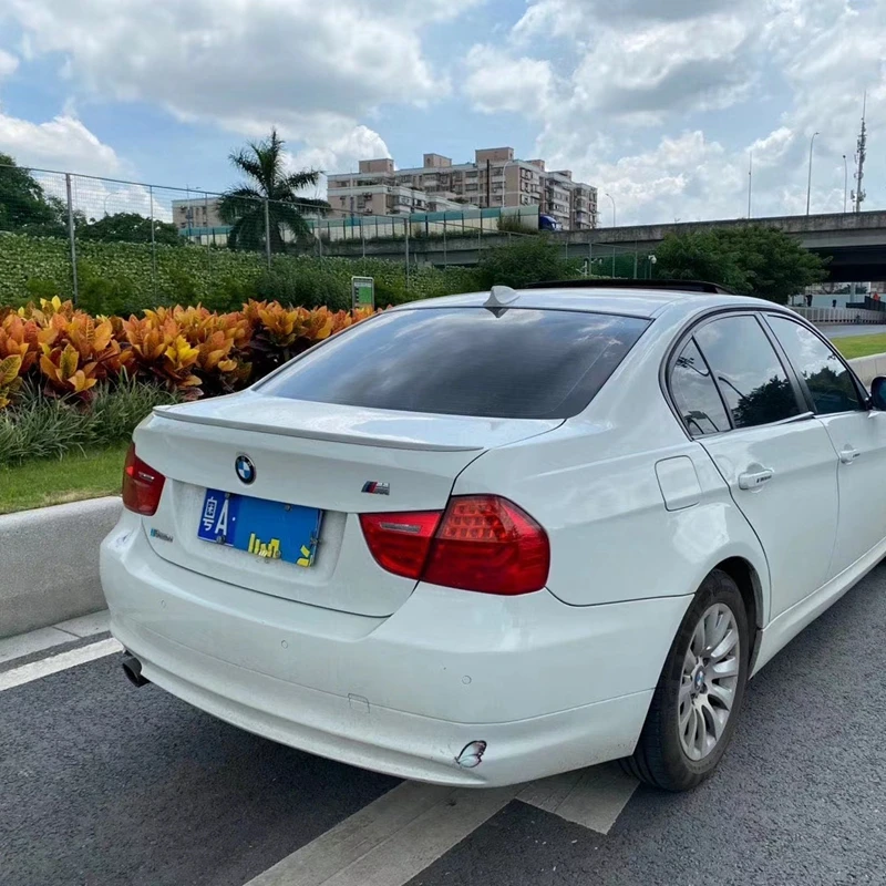 Для 2005 11 высокое качество для bmw E90 спойлер M3 стиль задний багажника 318i 320i 325i 330i