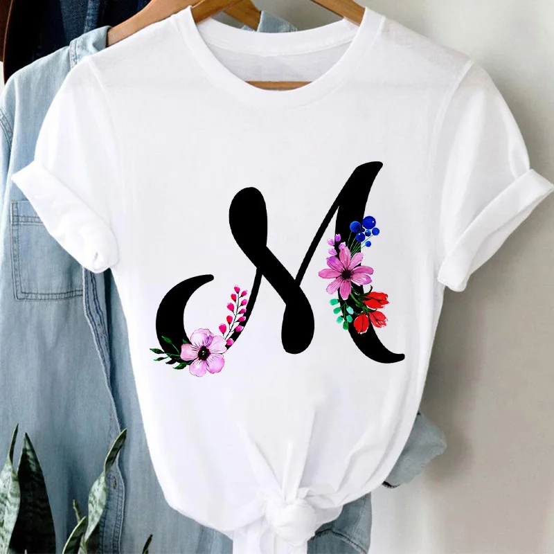 Женская футболка 26 по индивидуальному заказу с буквенным принтом s нарядное