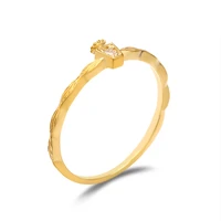 bk 10k genuine gold natural moissanite rings for women white perfume bottle simple anniversary wedding engagement fine jewelry