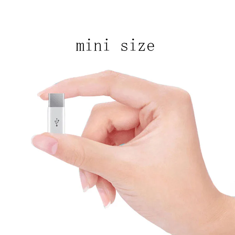 Mirco USB female to 3 1 type-C type Разъем быстрое зарядное устройство Интерфейс для ipad или