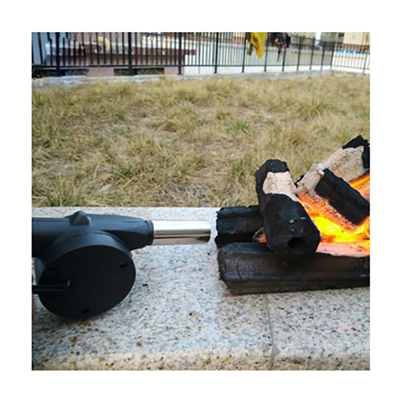 Вентилятор для барбекю ручной работы Портативный Воздушный прибор и гриля