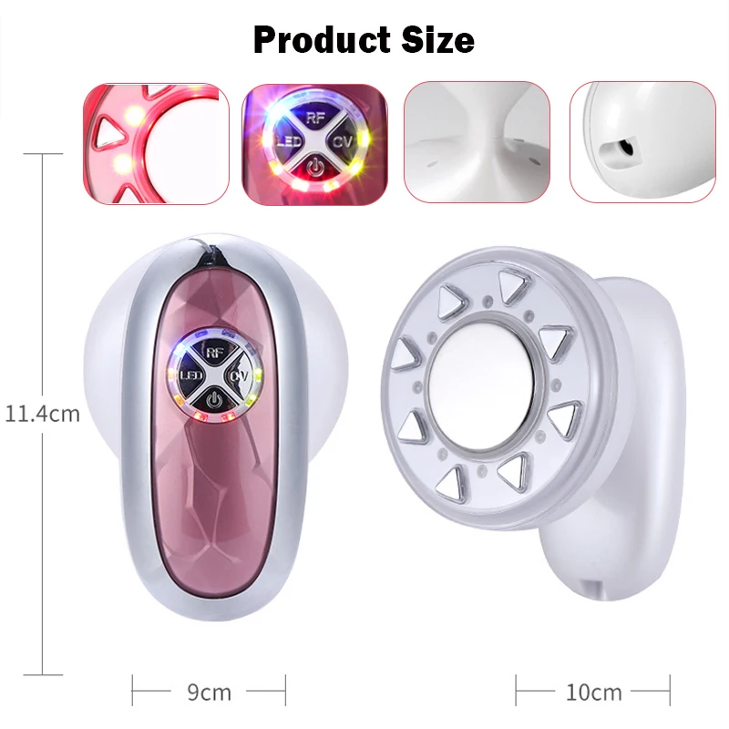 RF кавитация ультразвуковой массажер для похудения светодиодный сжигатель жира