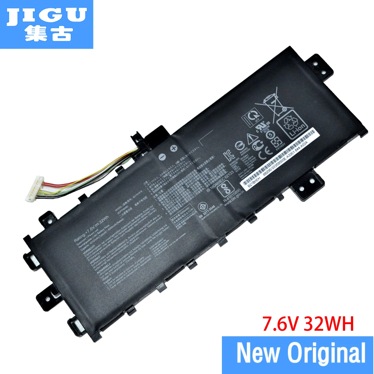 

JIGU B21N1818 Original laptop Battery B21N1818-3 For Asus A512FA V5000FB For VivoBook 15 X512DA X512UF-EJ041T 7.6V 32WH